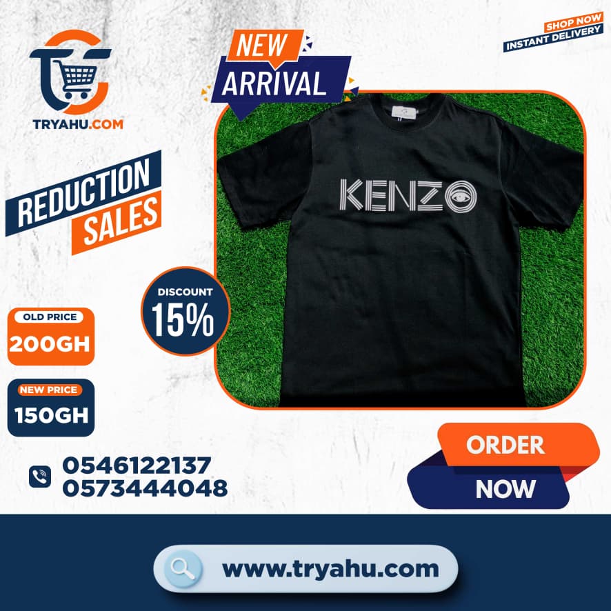 Authentic Heavy Cotton Men’s T-Shirts | Premium Quality | Tryahu Ghana